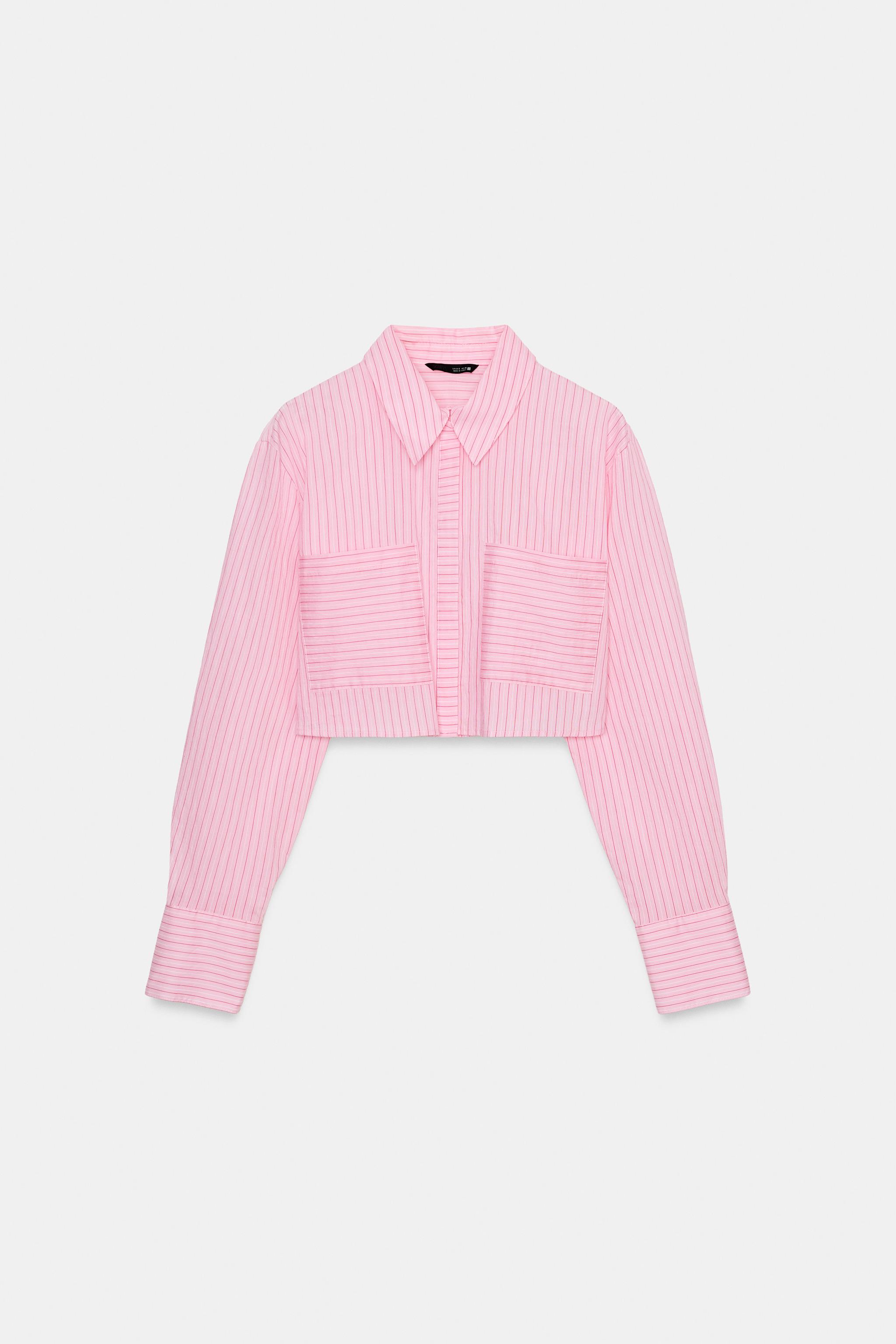 STRIPED SHORT SHIRT